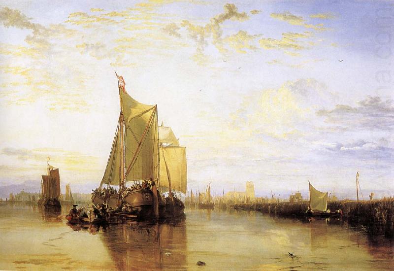 Dort,or Dordrecht,the Dort Packet-Boat from Rotterdam Becalmed, J.M.W. Turner